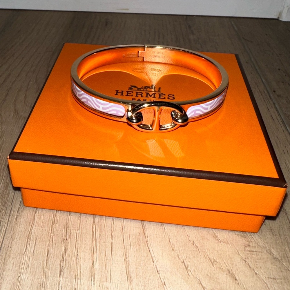 Hermes Mini Clic Chaine d'Ancre Maillon bracelet